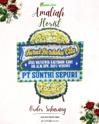 Papan Bunga Duka di Mallusetasi